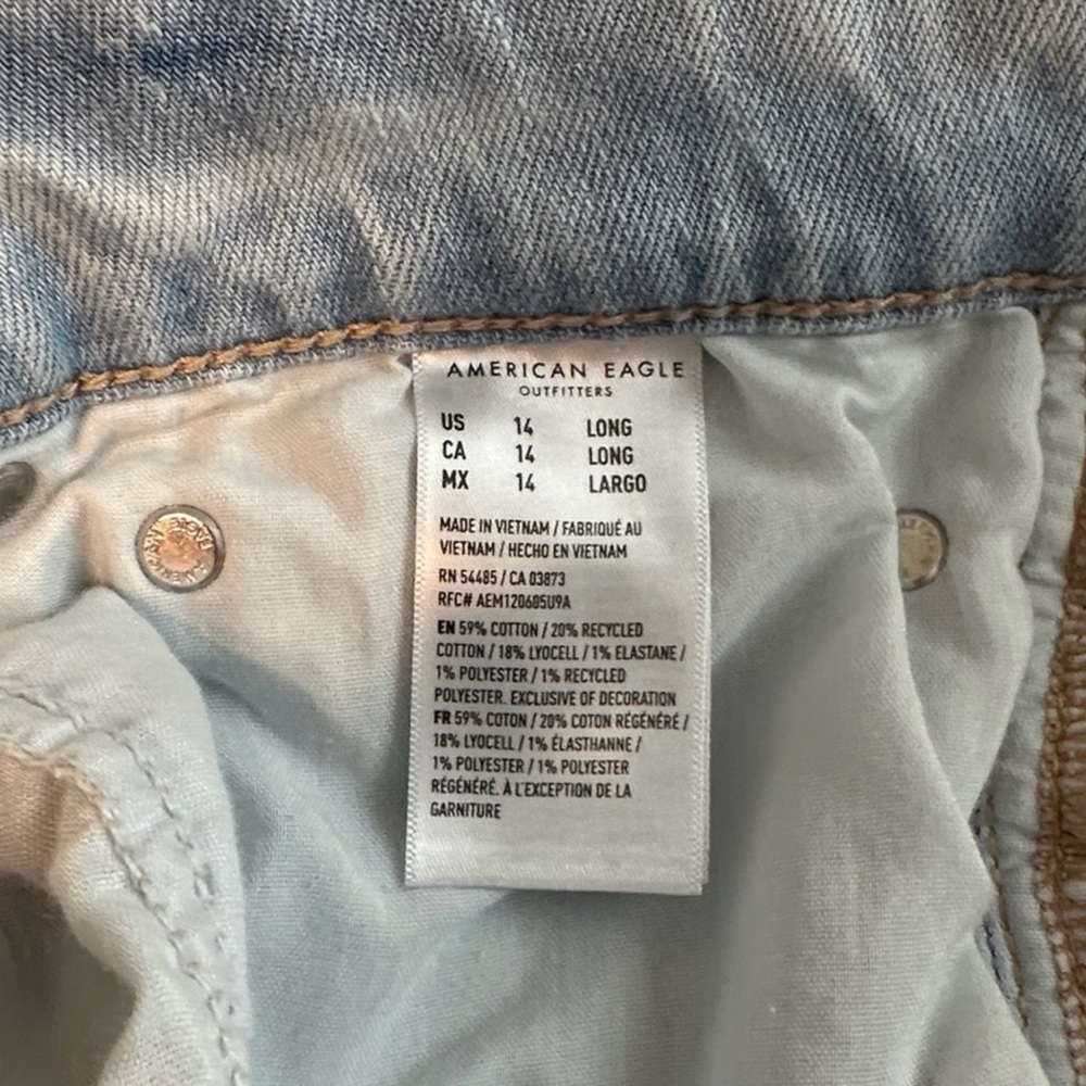 American Eagle Jeans - 14 LONG 🦅 - Picture 10 of 10